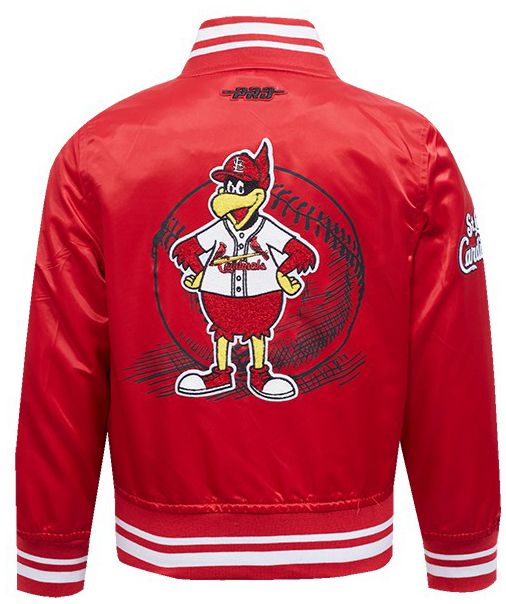 Pro Standard Toddler St. Louis Cardinals Red Satin Jacket product image