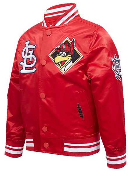 Pro Standard Toddler St. Louis Cardinals Red Satin Jacket product image