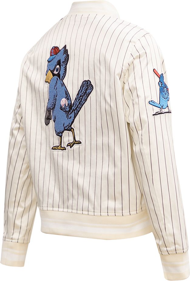 Pro Standard Women's St. Louis Cardinals Cream Satin Jacket product image