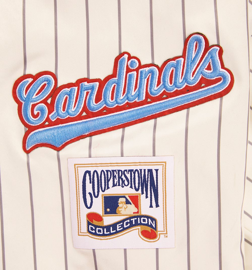 Pro Standard Women's St. Louis Cardinals Cream Satin Jacket product image