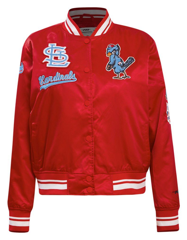 Pro Standard Women's St. Louis Cardinals Retro Satin Jacket product image
