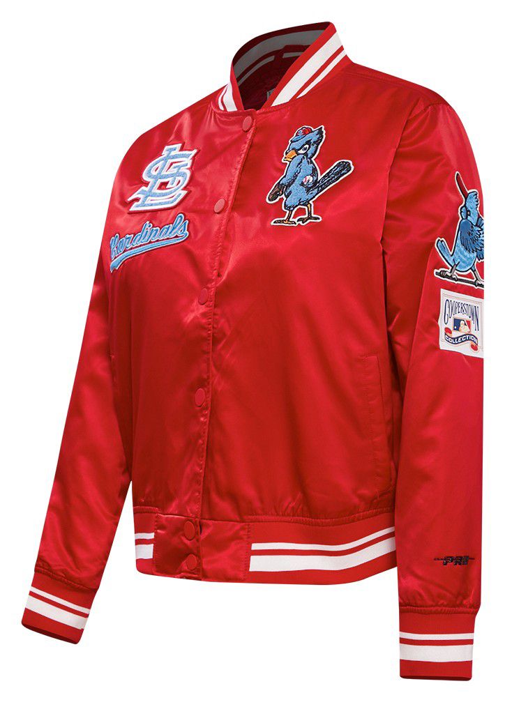 Pro Standard Women's St. Louis Cardinals Retro Satin Jacket product image