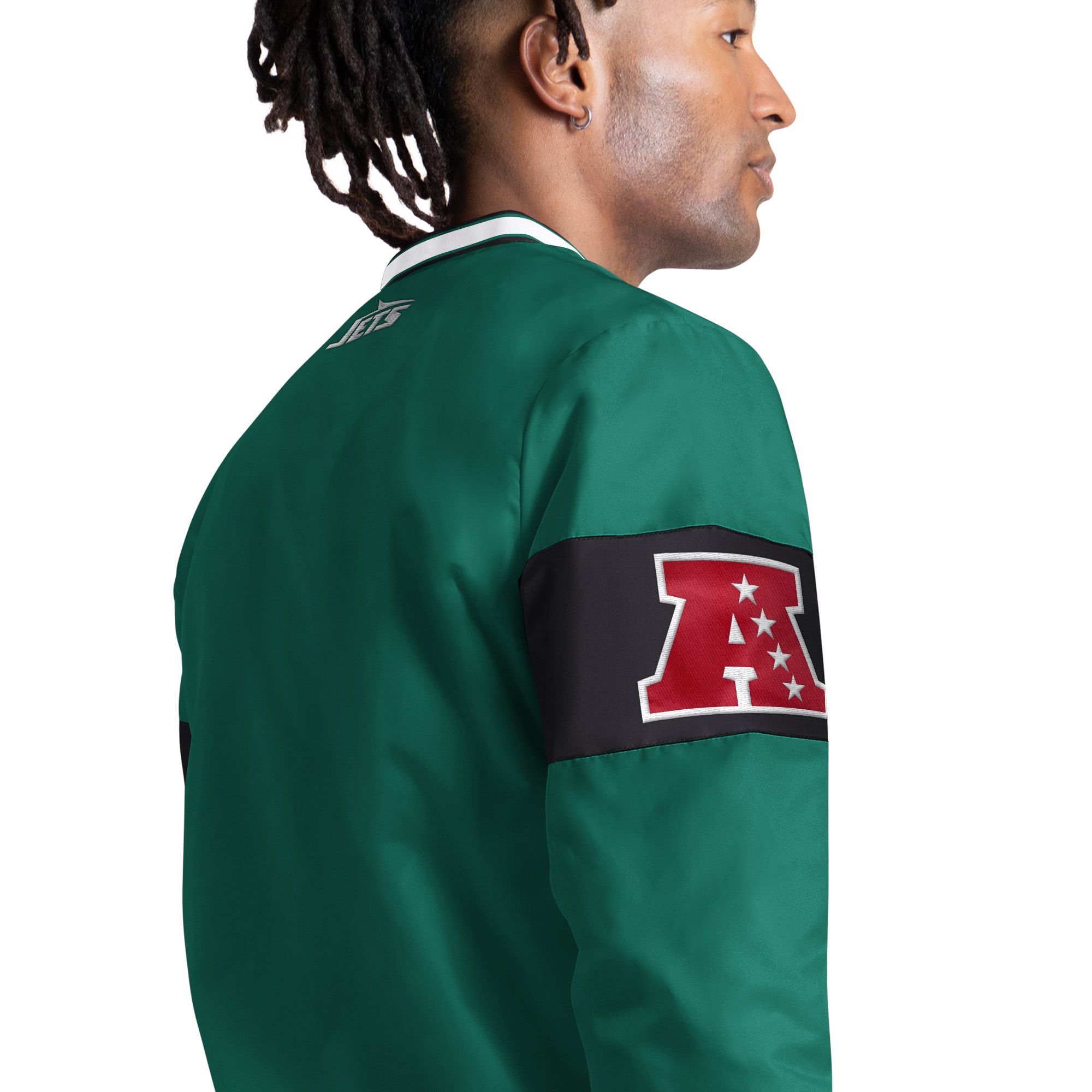 Starter Men's New York Jets Green Tailsweep Pullover Jacket product image
