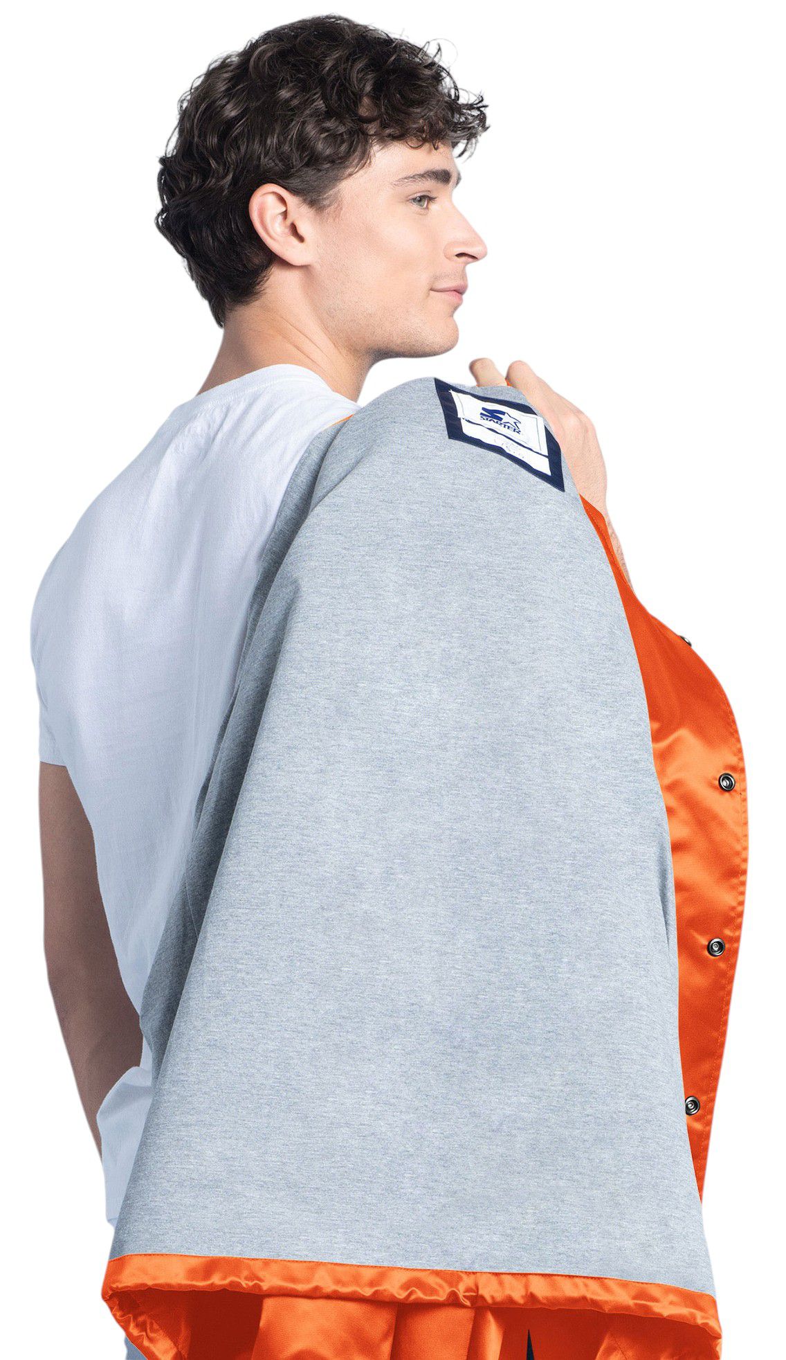 Starter Men's Baltimore Orioles Orange Coaches Jacket product image