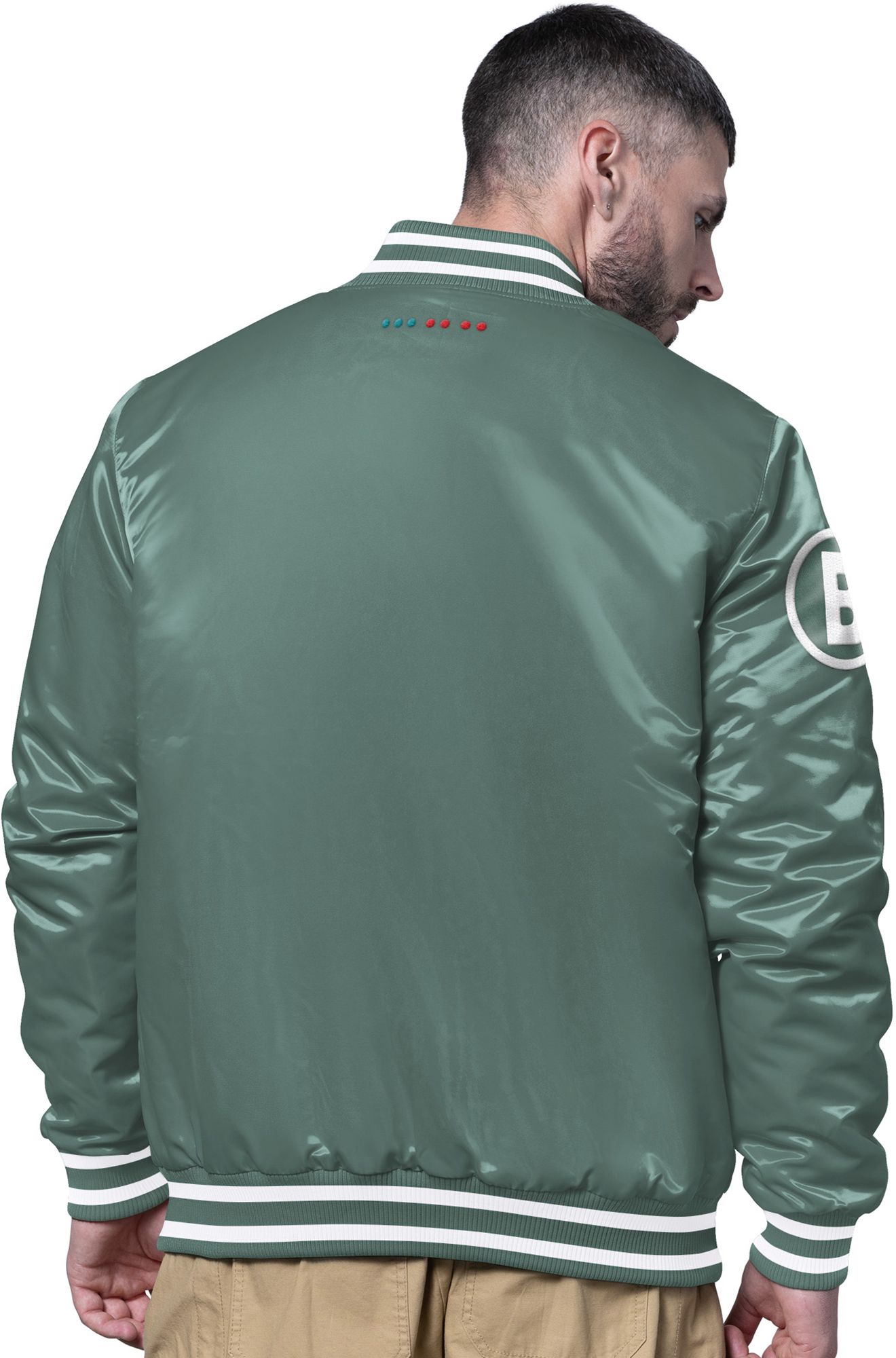 Starter Men's Boston Red Sox City Connect Satin Jacket product image