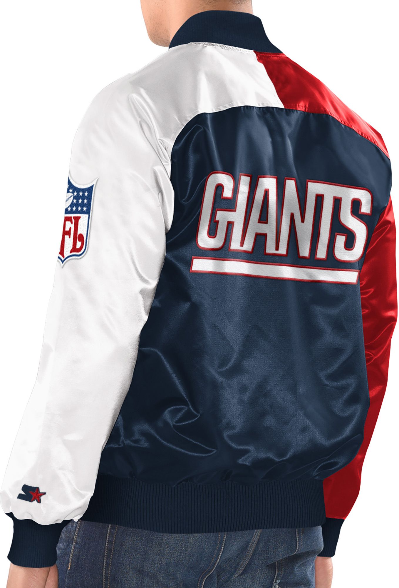 Starter Men's New York Giants Tri-Color Jacket product image