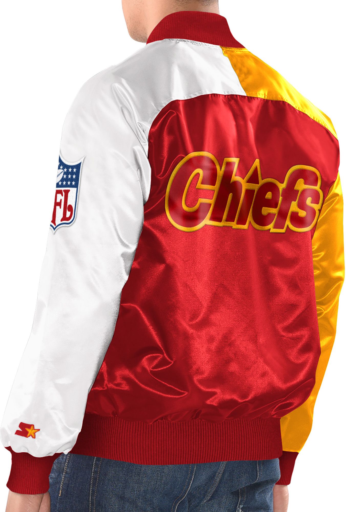Starter Men's Kansas City Chiefs Tri-Color Jacket product image