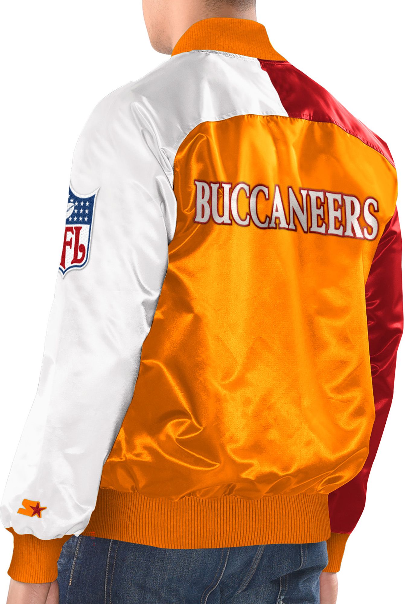 Starter Men's Tampa Bay Buccaneers Tri-Color Jacket product image