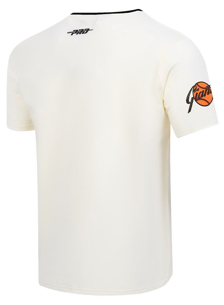 Pro Standard Men's San Francisco Giants Cream Modern Originals T-Shirt product image