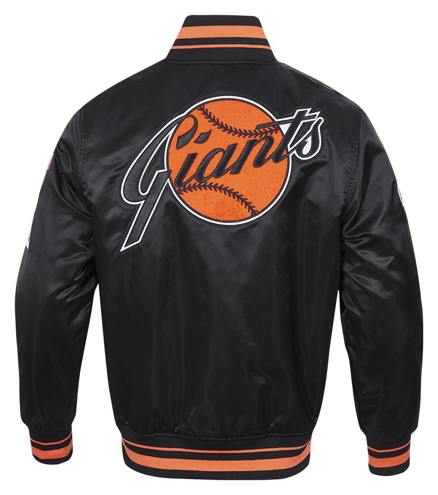Pro Standard Men's San Francisco Giants Retro Rib Satin Jacket product image