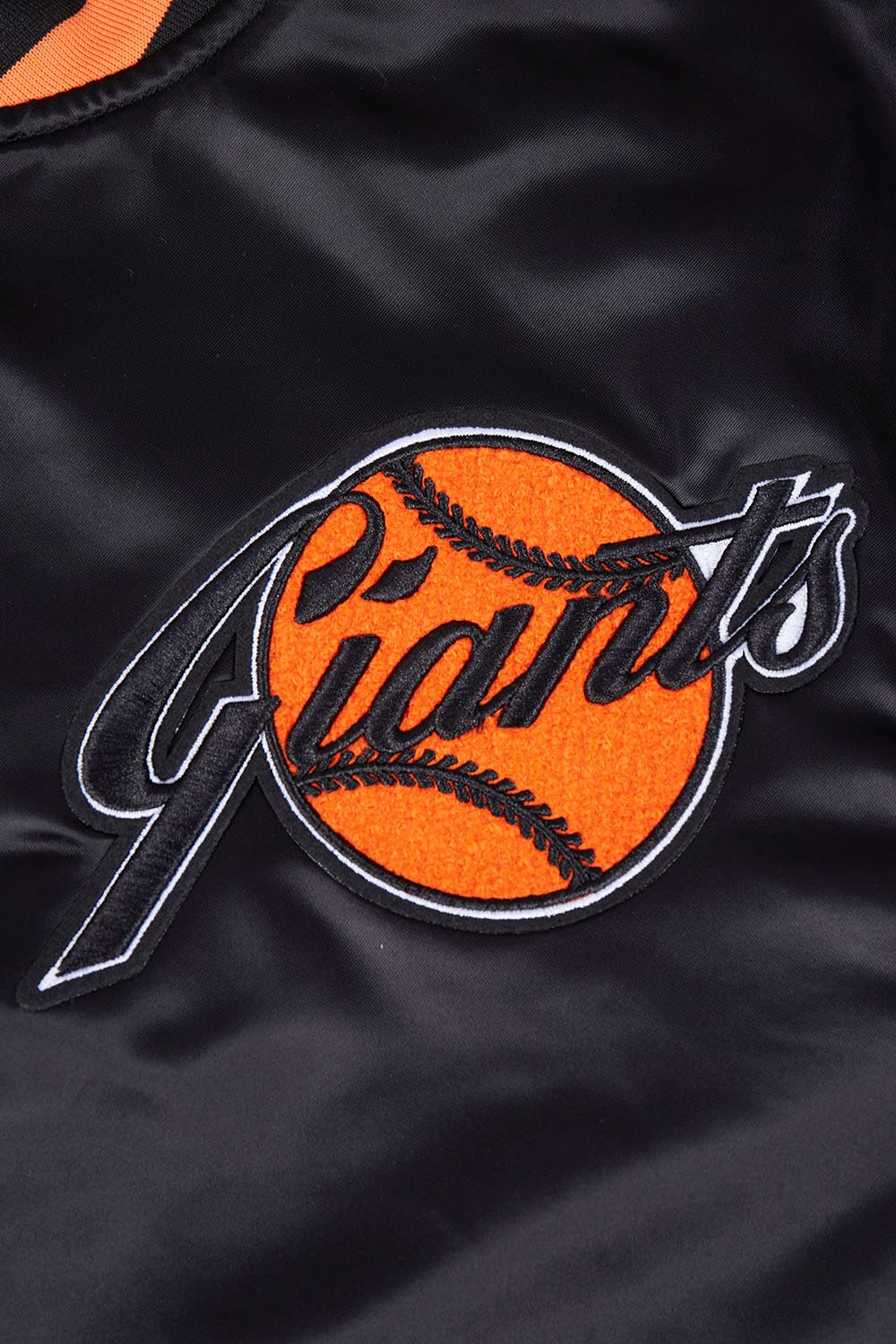 Pro Standard Men's San Francisco Giants Retro Rib Satin Jacket product image