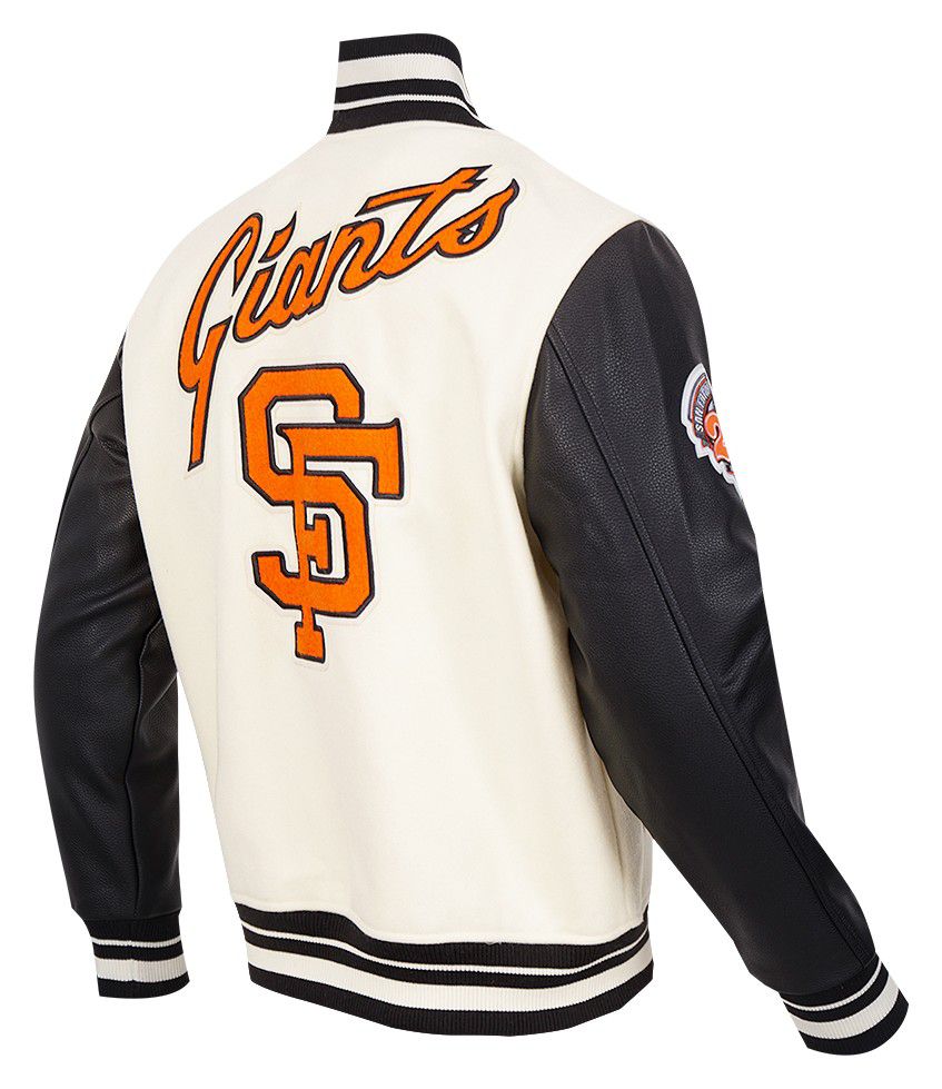 Pro Standard Men's San Francisco Giants Wool Varsity Jacket product image