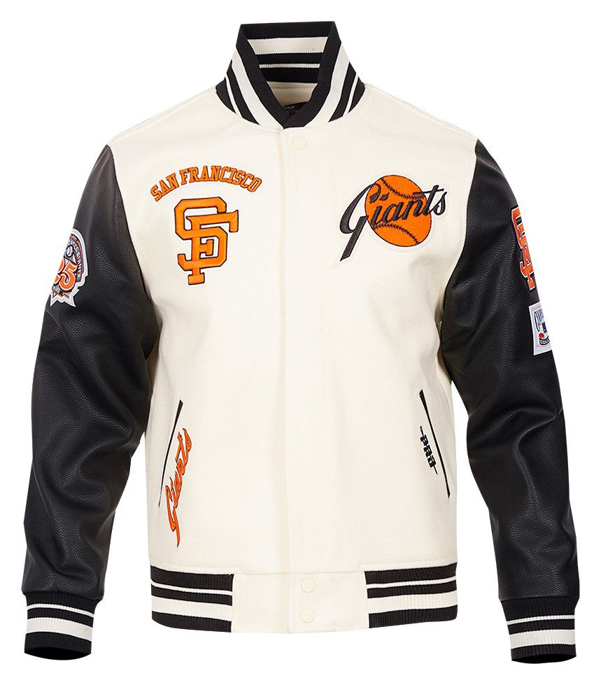 Pro Standard Men's San Francisco Giants Wool Varsity Jacket product image