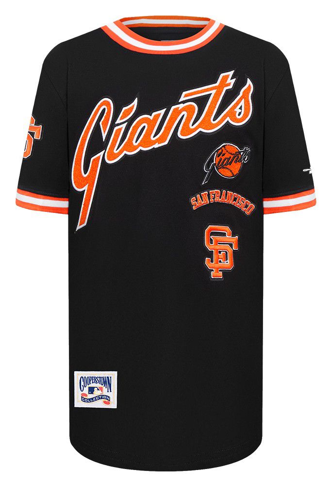 Pro Standard Youth San Francisco Giants Black Classic Retro T-Shirt product image