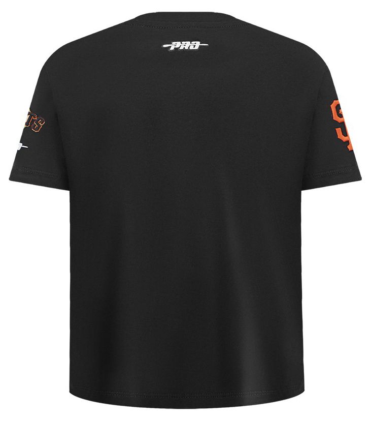 Pro Standard Youth San Francisco Giants Black Script Tail T-Shirt product image