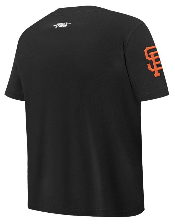 Pro Standard Youth San Francisco Giants Black Script Tail T-Shirt product image