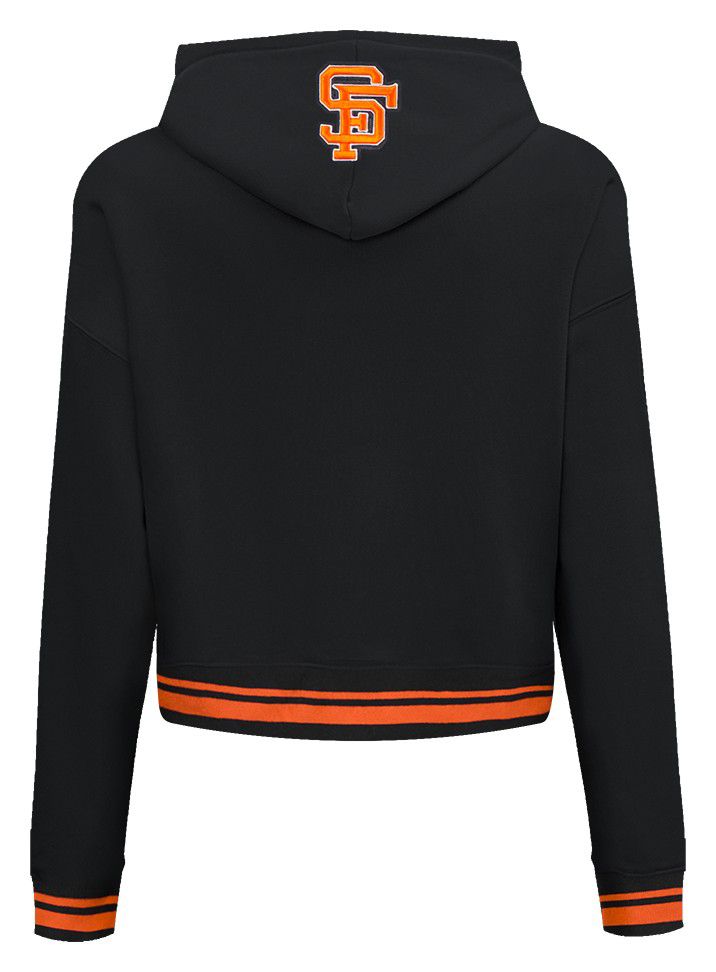 Pro Standard Women's San Francisco Giants Retro Cropped Fleece Hoodie product image