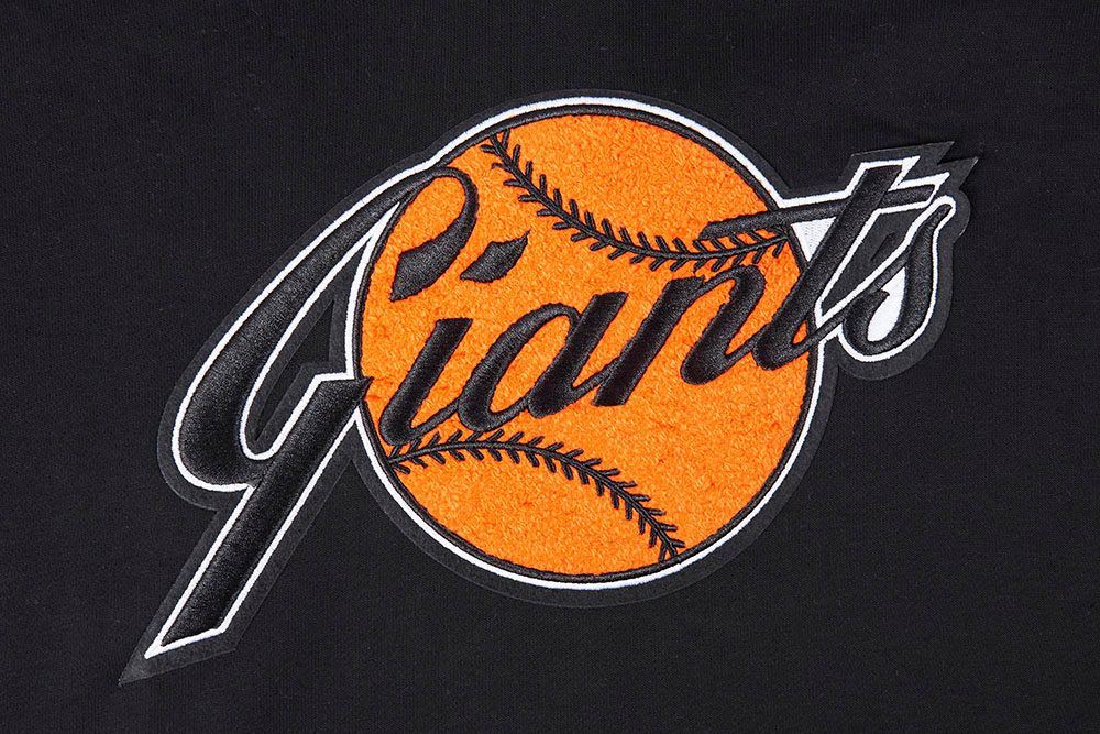 Pro Standard Women's San Francisco Giants Retro Cropped Fleece Hoodie product image