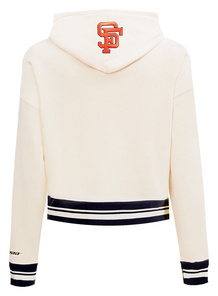 Pro Standard Women's San Francisco Giants Retro Cropped Fleece Hoodie product image