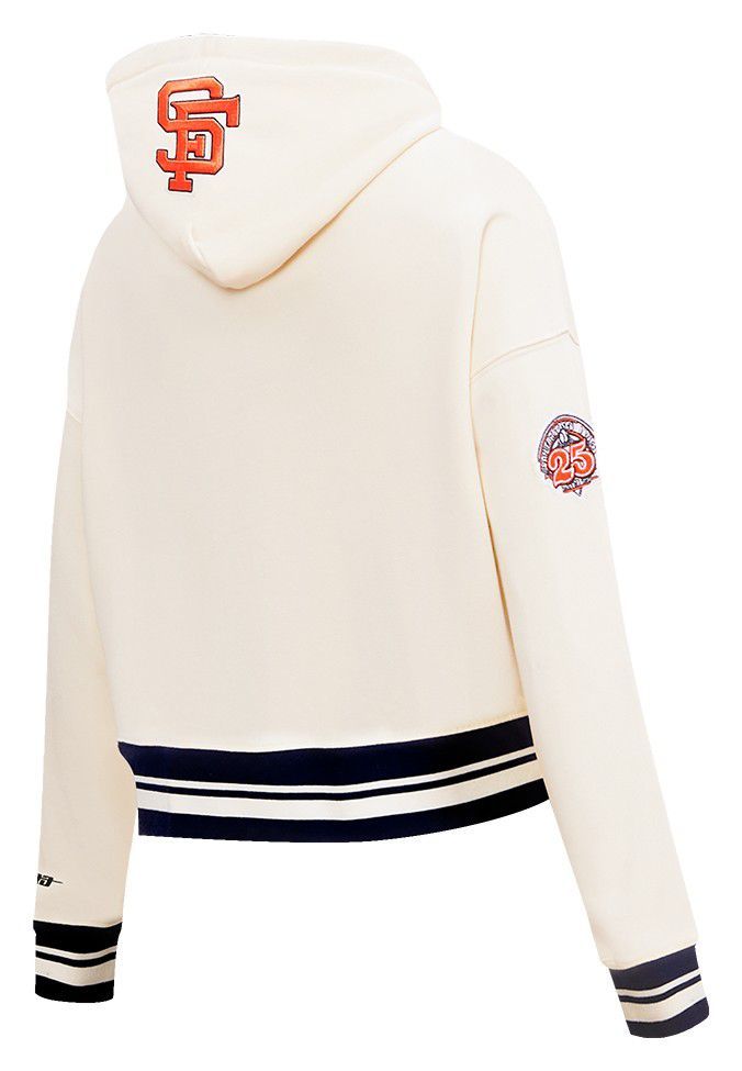 Pro Standard Women's San Francisco Giants Retro Cropped Fleece Hoodie product image