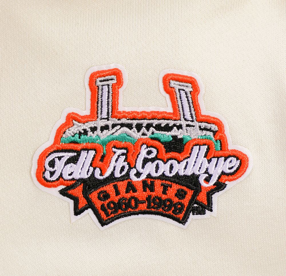 Pro Standard Women's San Francisco Giants Retro Cropped Fleece Hoodie product image