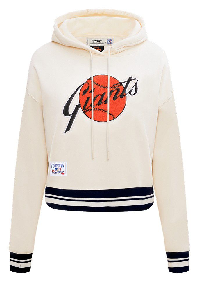 Pro Standard Women's San Francisco Giants Retro Cropped Fleece Hoodie product image