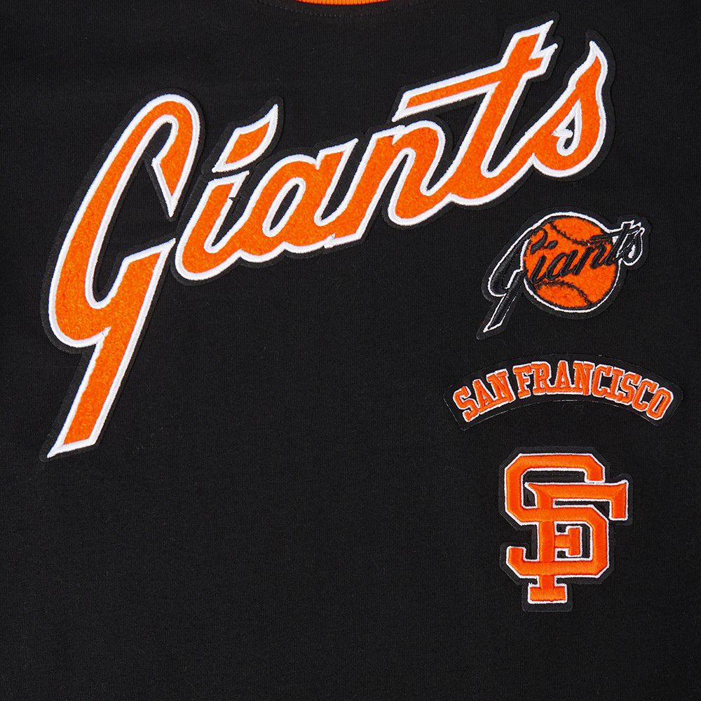 Pro Standard Boys' San Francisco Giants Black Classic Retro T-Shirt product image