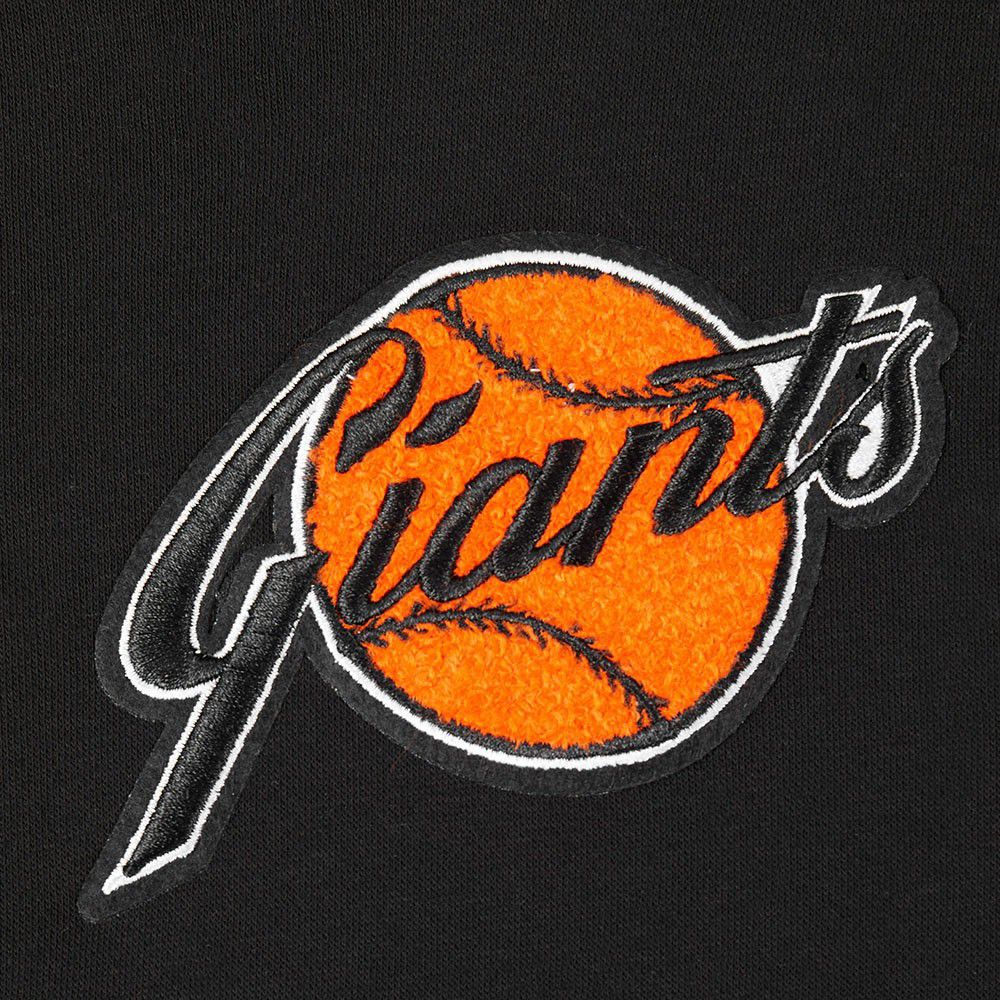 Pro Standard Boys' San Francisco Giants Black Classic Fleece Pullover Hoodie product image