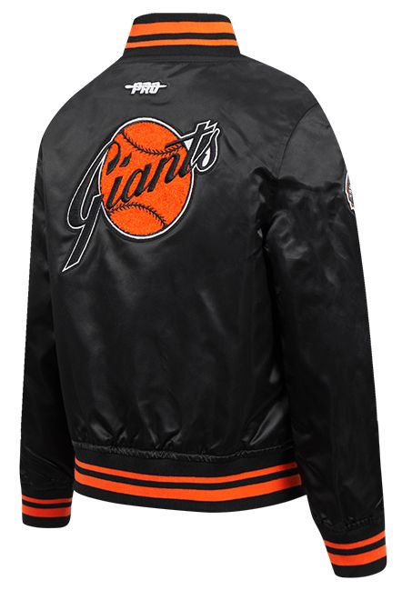 Pro Standard Boys' San Francisco Giants Black Classic Satin Jacket product image