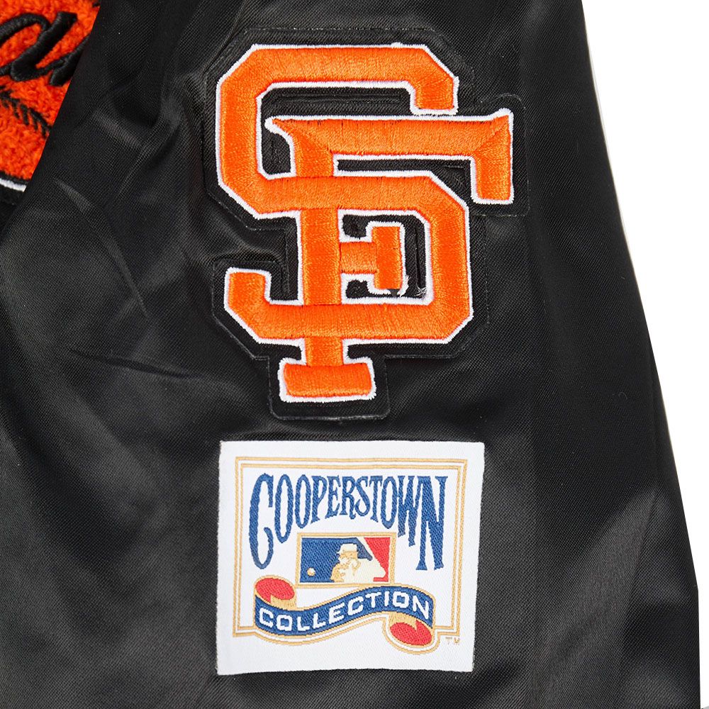 Pro Standard Boys' San Francisco Giants Black Classic Satin Jacket product image