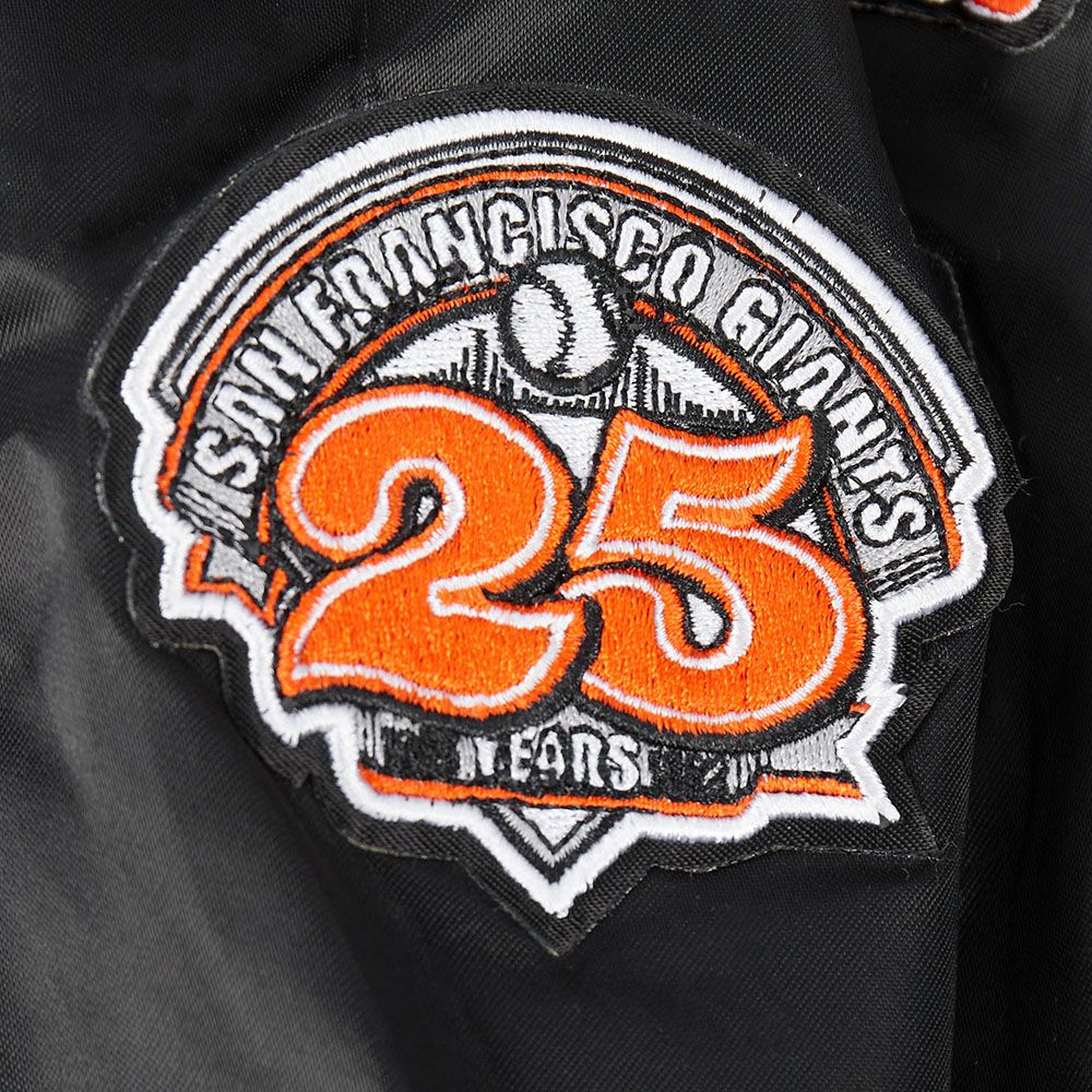 Pro Standard Boys' San Francisco Giants Black Classic Satin Jacket product image