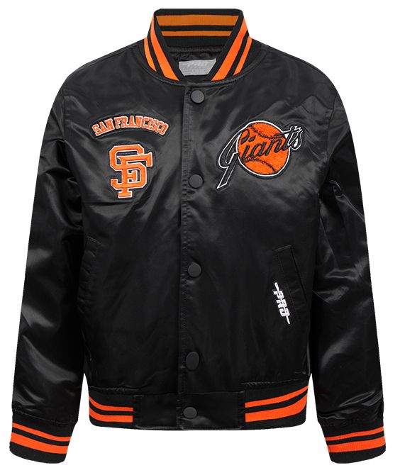 Pro Standard Boys' San Francisco Giants Black Classic Satin Jacket product image