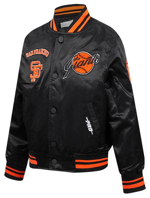 Pro Standard Boys' San Francisco Giants Black Classic Satin Jacket product image