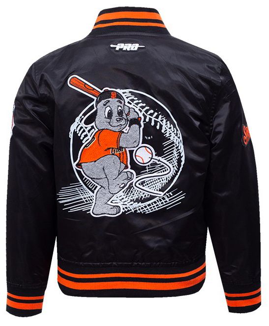 Pro Standard Toddler San Francisco Giants Black Satin Jacket product image