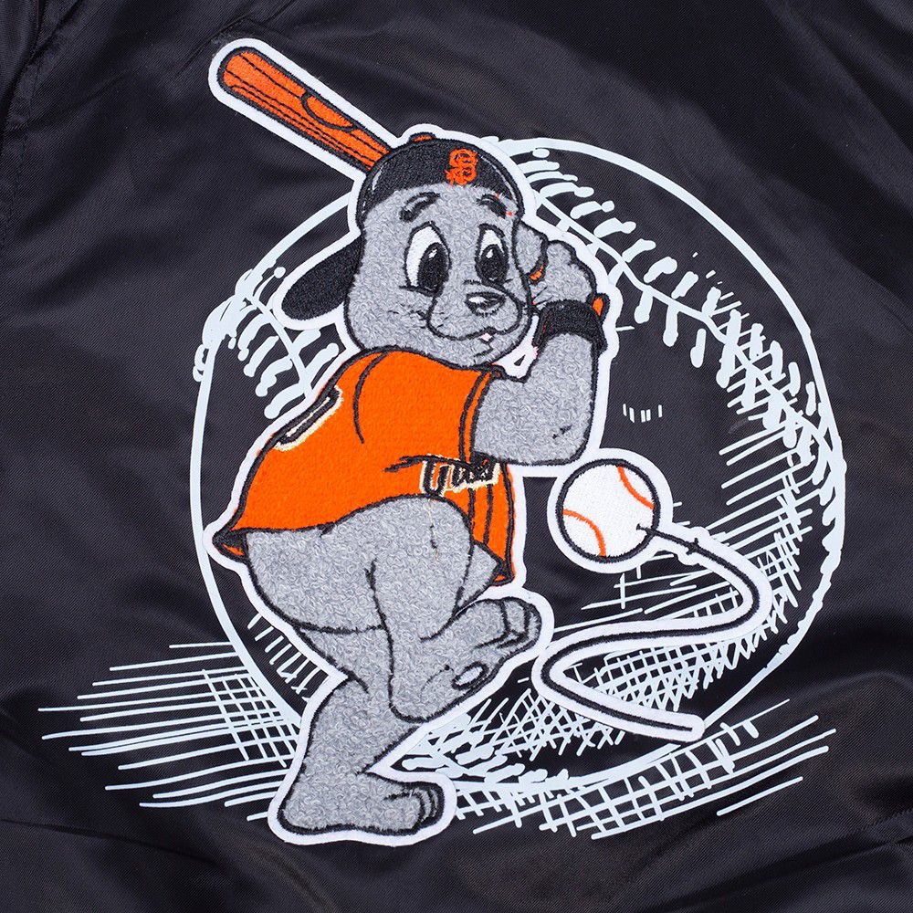 Pro Standard Toddler San Francisco Giants Black Satin Jacket product image