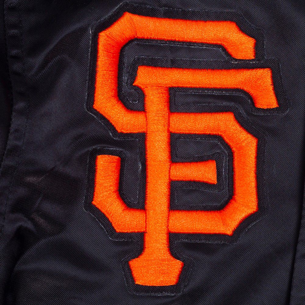 Pro Standard Toddler San Francisco Giants Black Satin Jacket product image
