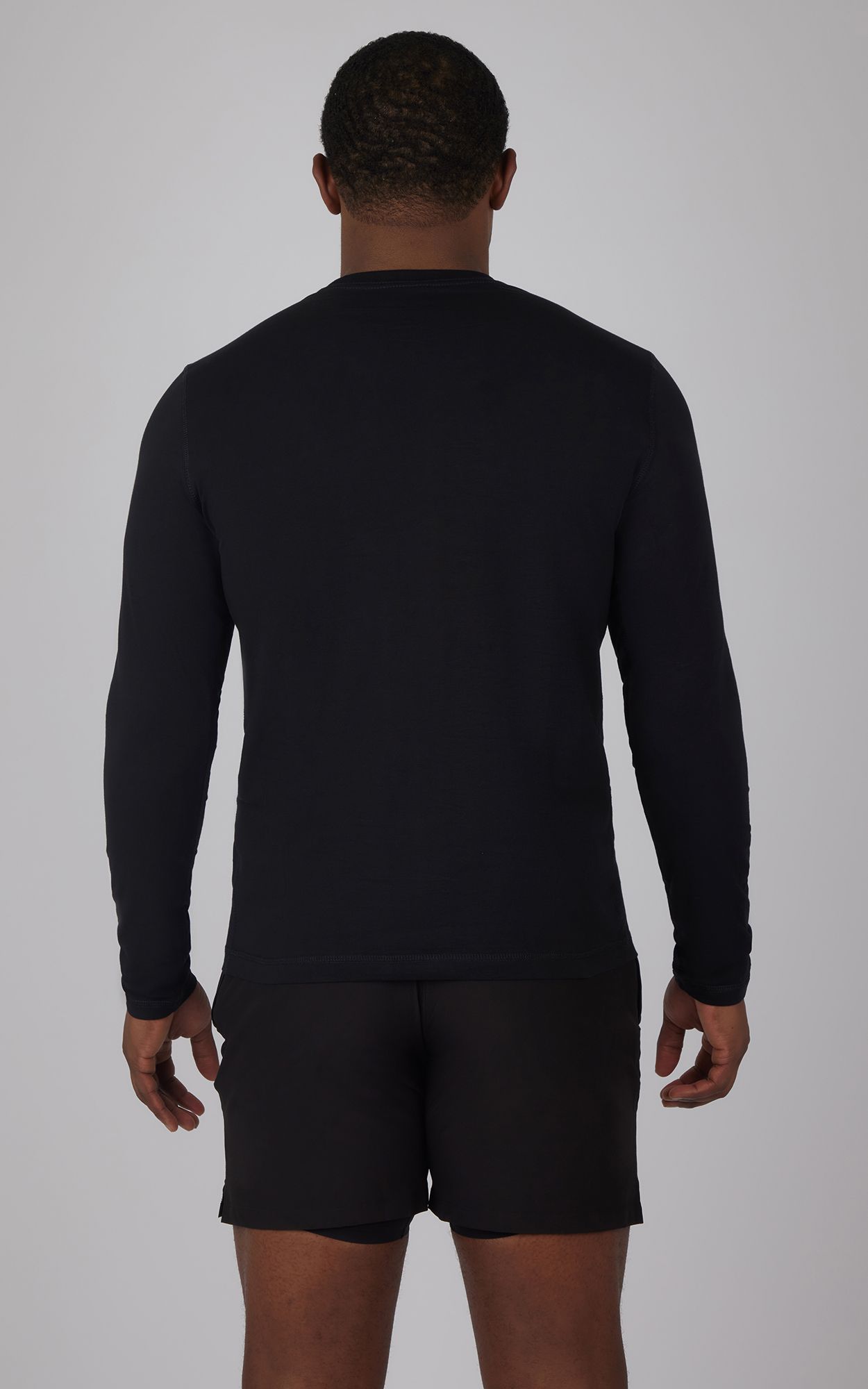 90 Degree by Reflex Men's Pima Cotton Crew Neck Long Sleeve Tee product image