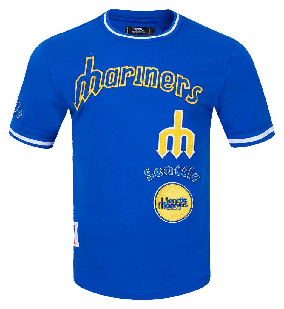 Pro Standard Men's Seattle Mariners Retro Double Knit T-Shirt product image