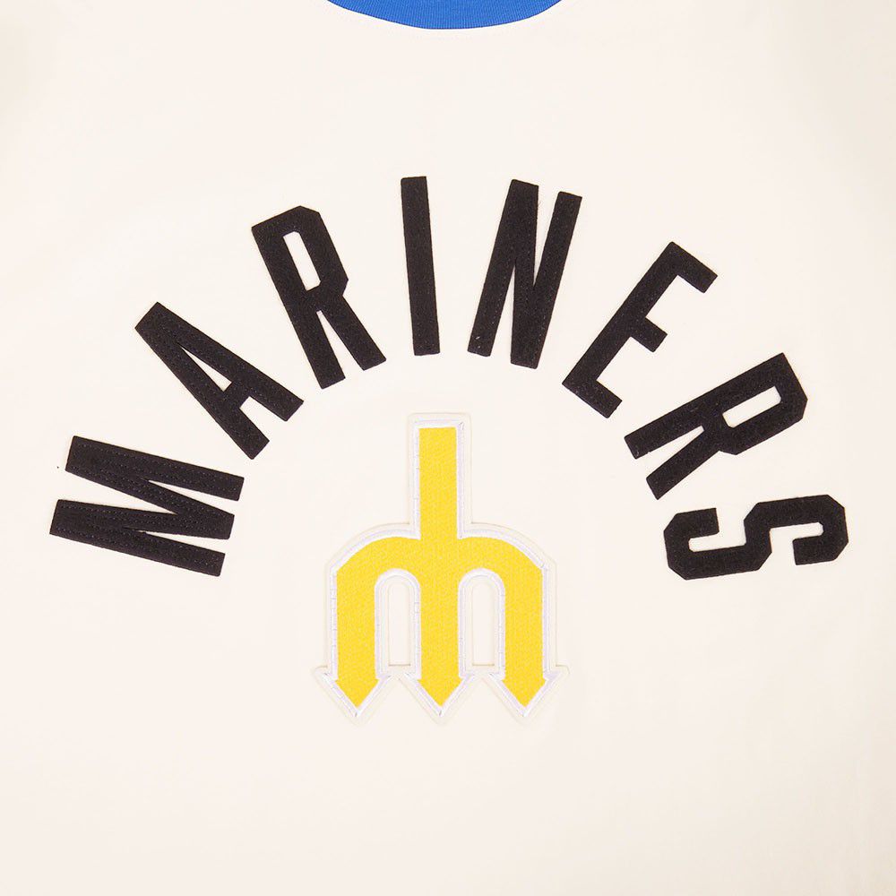 Pro Standard Men's Seattle Mariners Cream Modern Originals T-Shirt product image