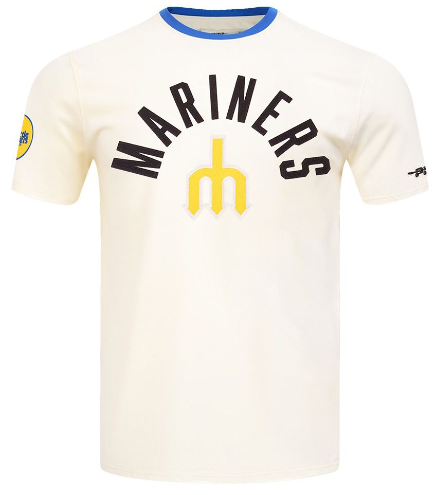 Pro Standard Men's Seattle Mariners Cream Modern Originals T-Shirt product image