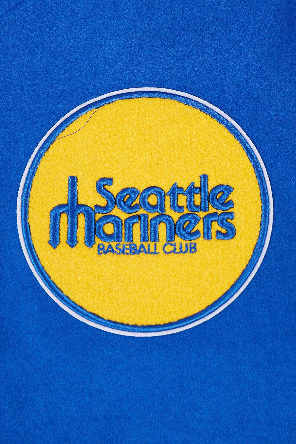Pro Standard Men's Seattle Mariners Wool Varsity Jacket product image