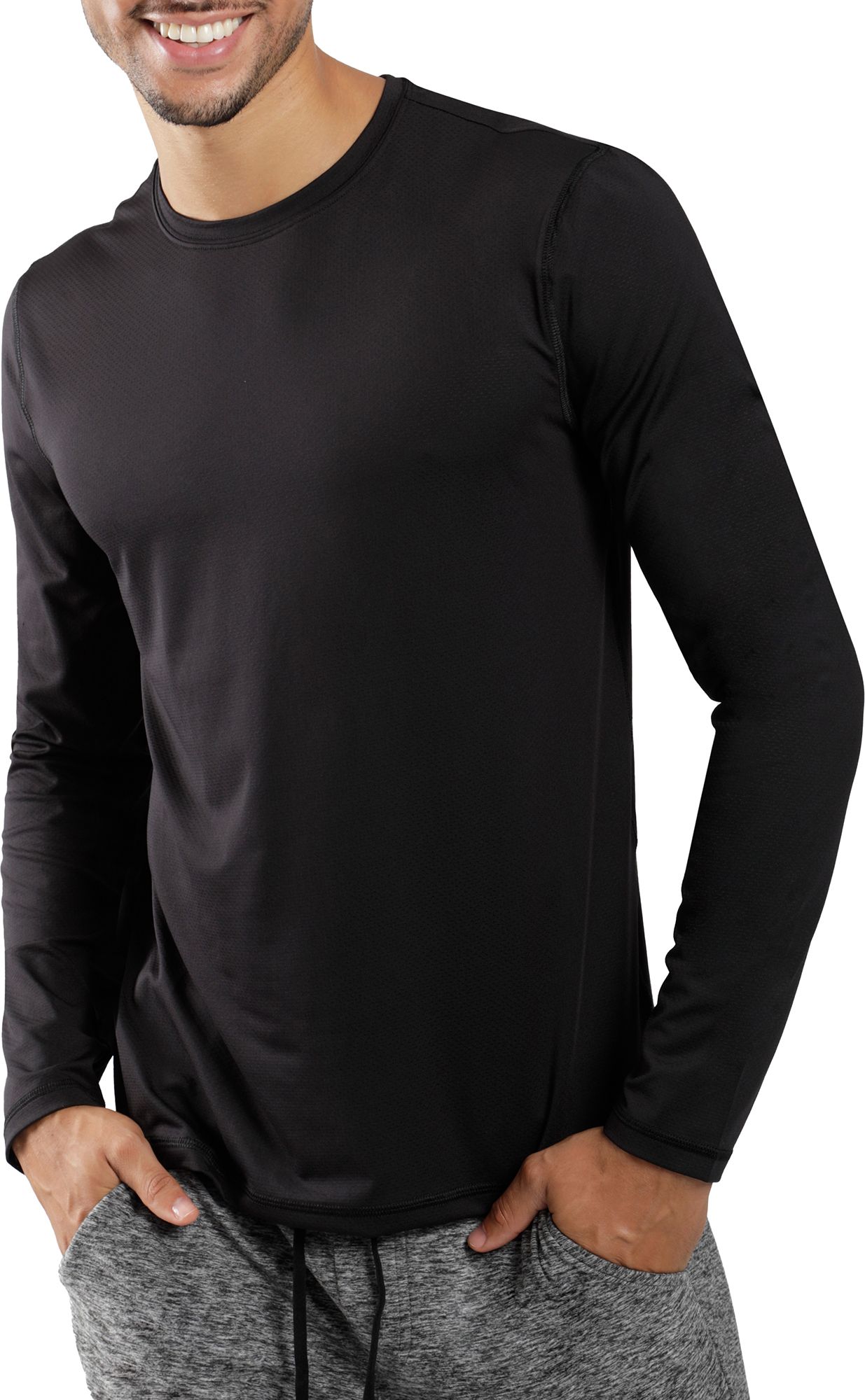 90 Degree by Reflex Men's Crewneck Long Sleeve Shirt product image