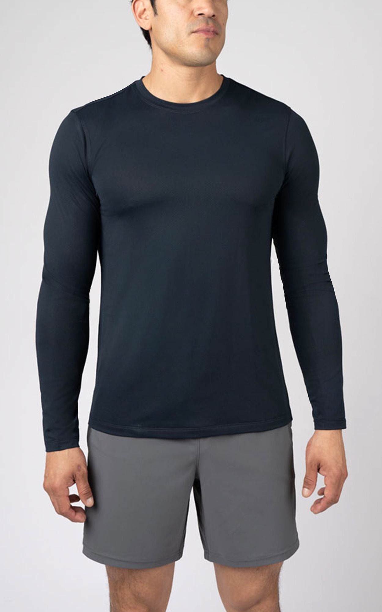 90 Degree by Reflex Men's Hyperlite Jacquard Mesh Long Sleeve Tee product image