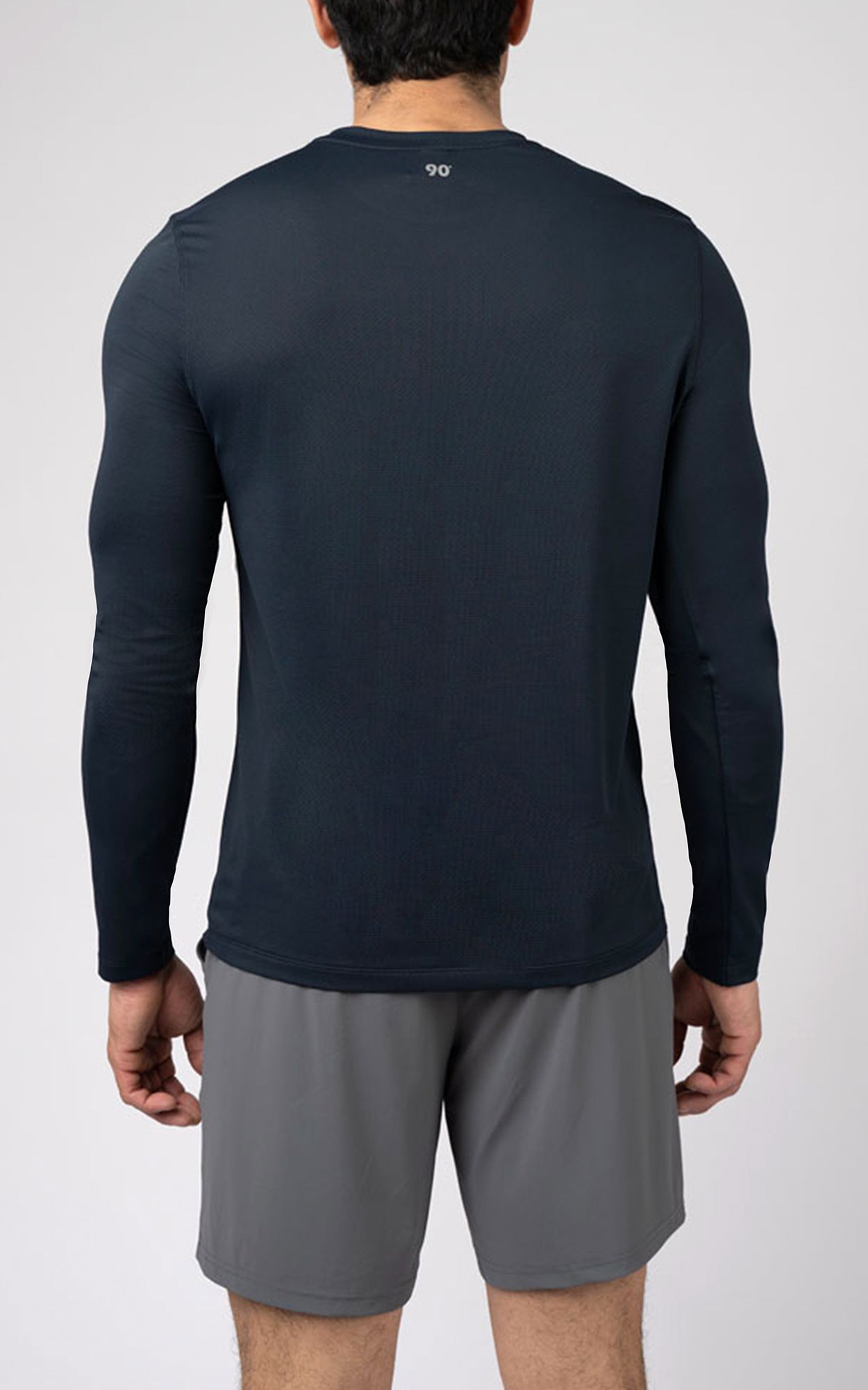 90 Degree by Reflex Men's Hyperlite Jacquard Mesh Long Sleeve Tee product image