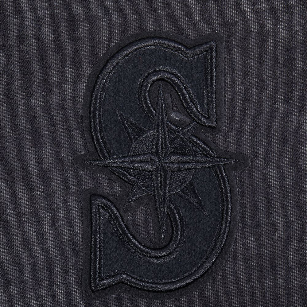 Pro Standard Women's Seattle Mariners Black Washed Classic T-Shirt product image