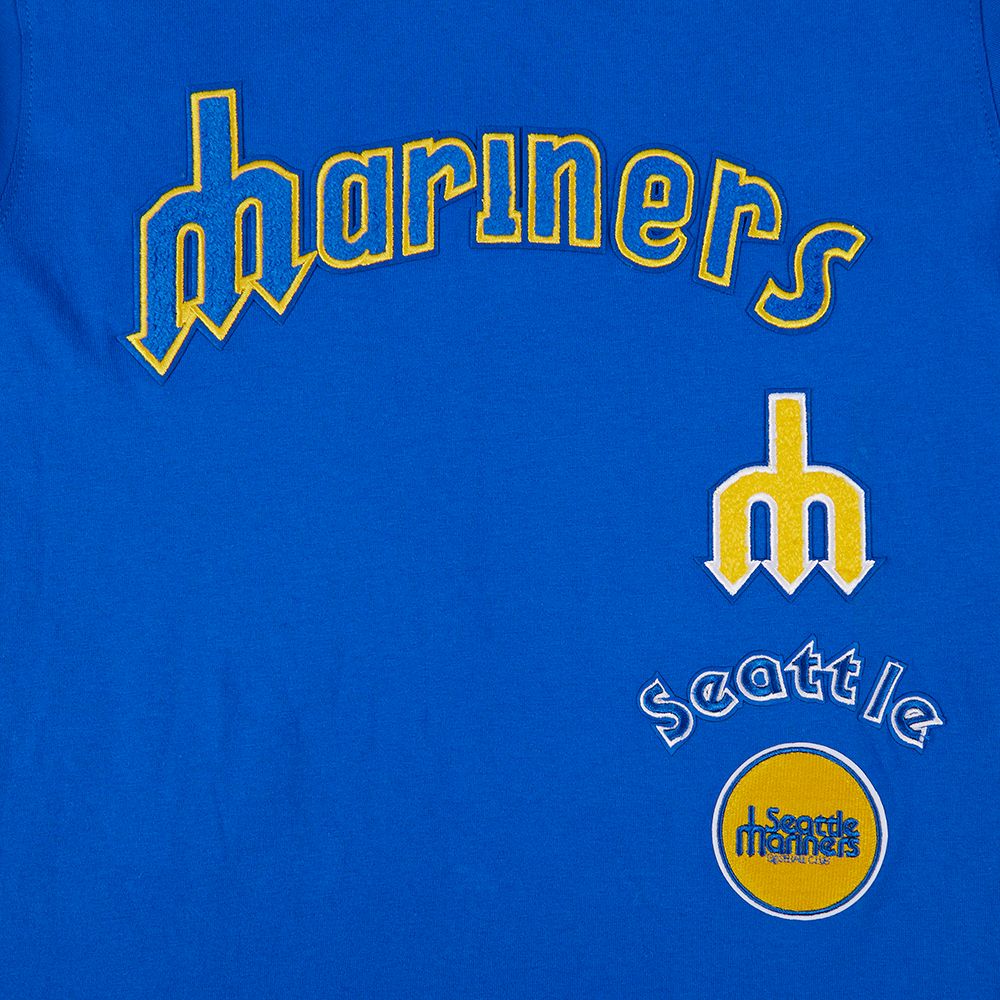 Pro Standard Youth Seattle Mariners Royal Classic Retro T-Shirt product image