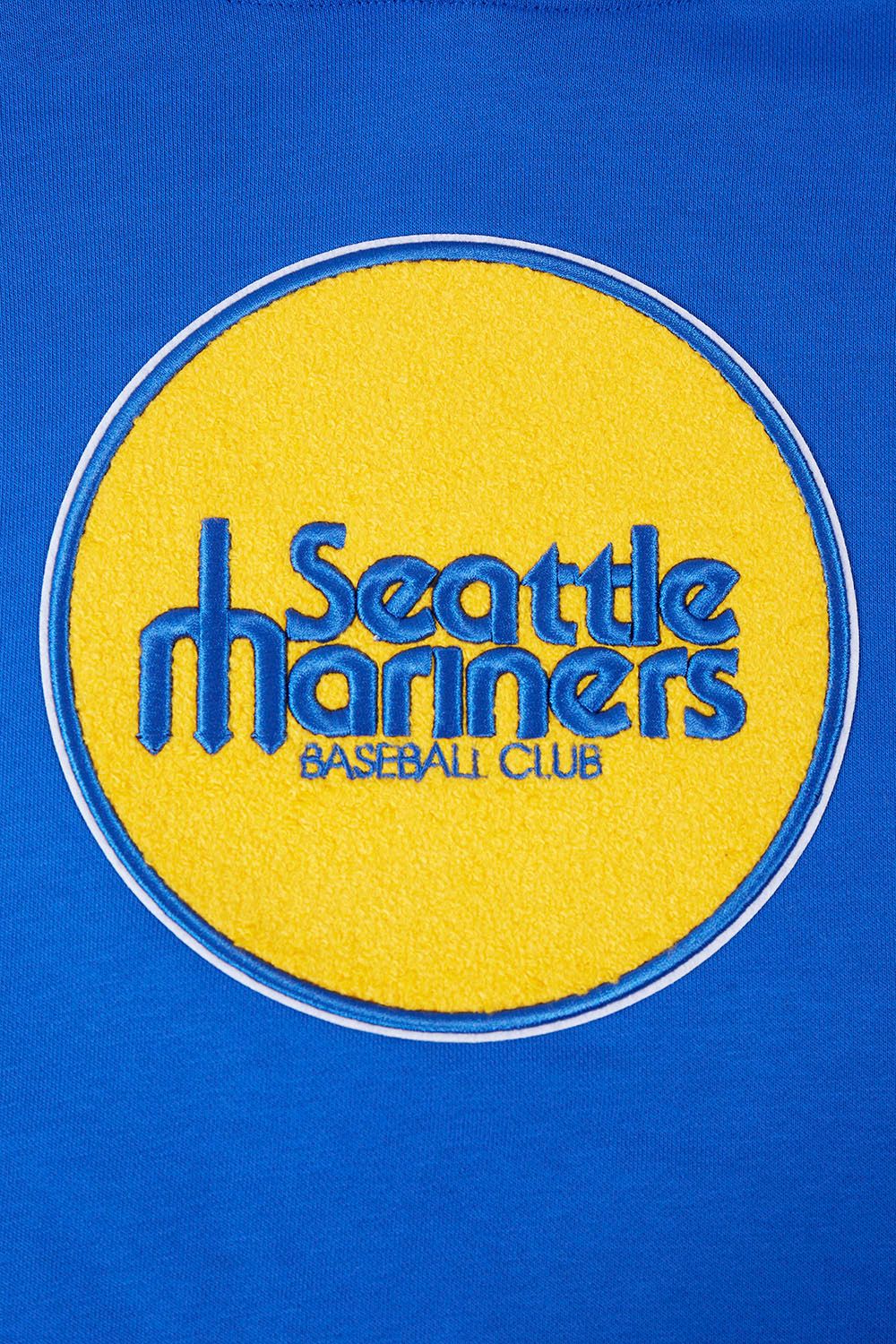Pro Standard Women's Seattle Mariners Retro Cropped Fleece Hoodie product image