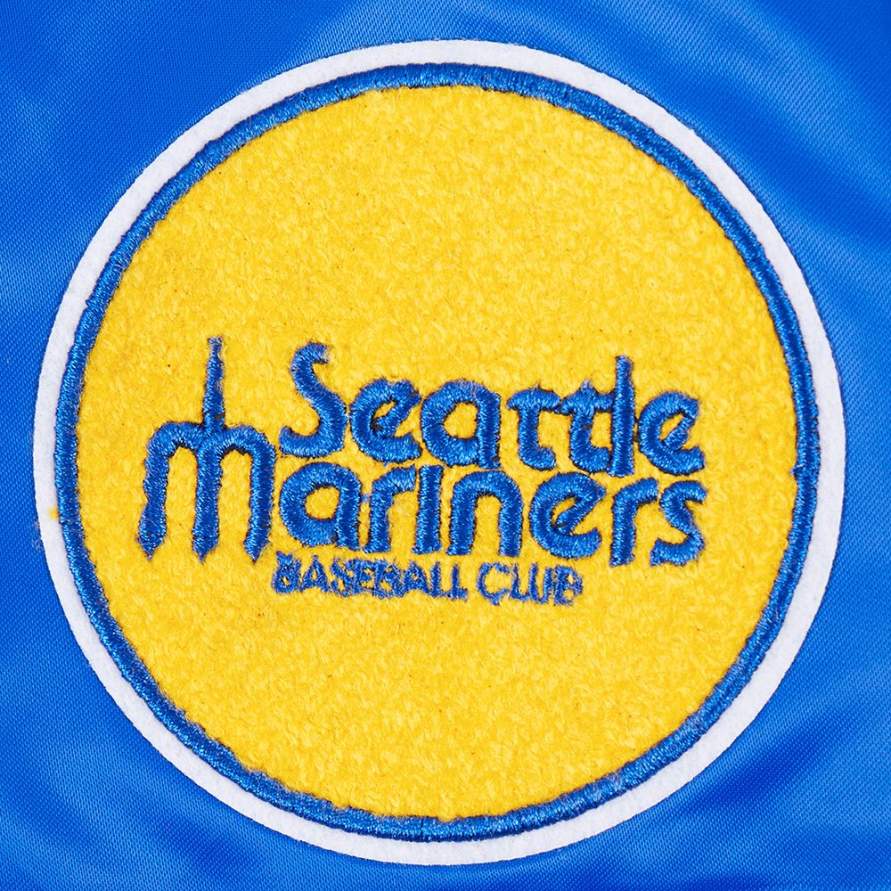 Pro Standard Boys' Seattle Mariners Royal Satin Jacket product image
