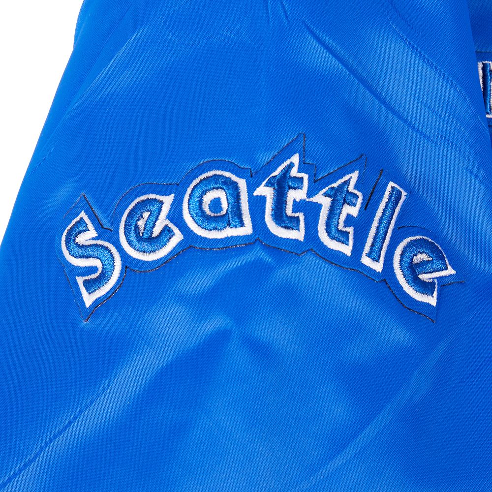 Pro Standard Boys' Seattle Mariners Royal Satin Jacket product image