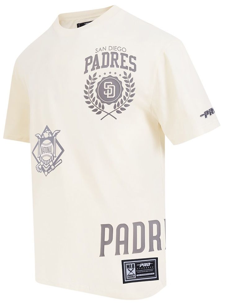Pro Standard Men's San Diego Padres Cream Street Team T-Shirt product image